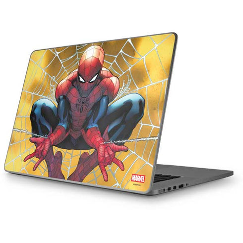 Marvel Spiderman Web Shooting Apple MacBook Pro 17-inch Skin