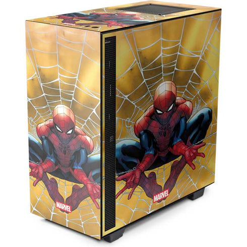 Marvel Spiderman Web Shooting NZXT H510 Compact ATX Mid-Tower Case Skin