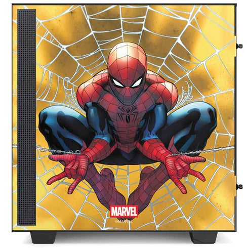 Marvel Spiderman Web Shooting NZXT H510 Compact ATX Mid-Tower Case Skin