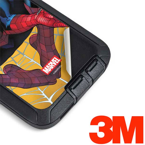 Marvel Spiderman Web Shooting Otterbox Defender Galaxy Skin