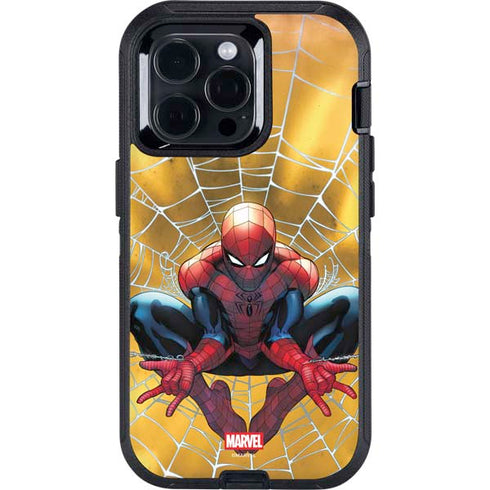 Marvel Spiderman Web Shooting Otterbox Defender iPhone Skin