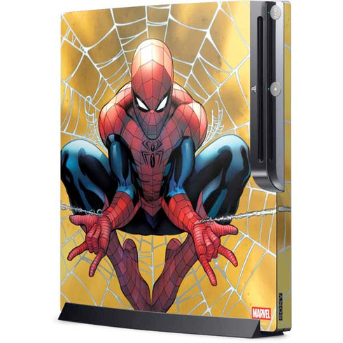 Marvel Spiderman Web Shooting Playstation 3 & PS3 Slim Skin