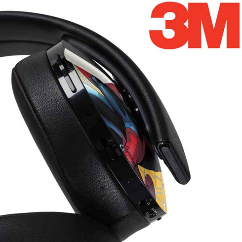 Marvel Spiderman Web Shooting PlayStation 4 Gold Wireless Headset Skin