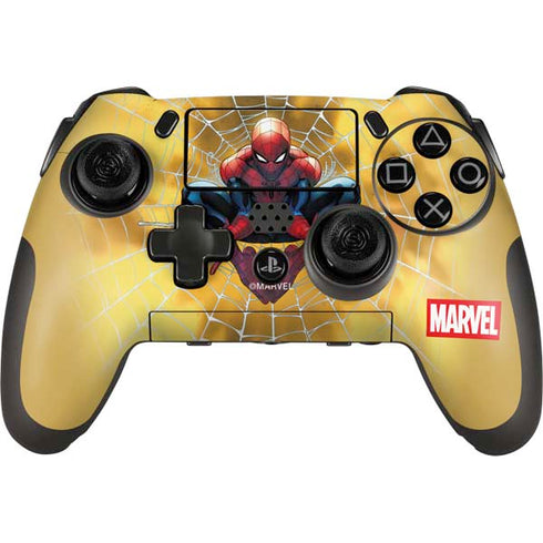 Marvel Spiderman Web Shooting PlayStation Scuf Vantage 2 Controller Skin