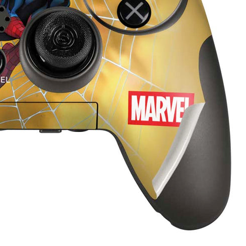 Marvel Spiderman Web Shooting PlayStation Scuf Vantage 2 Controller Skin