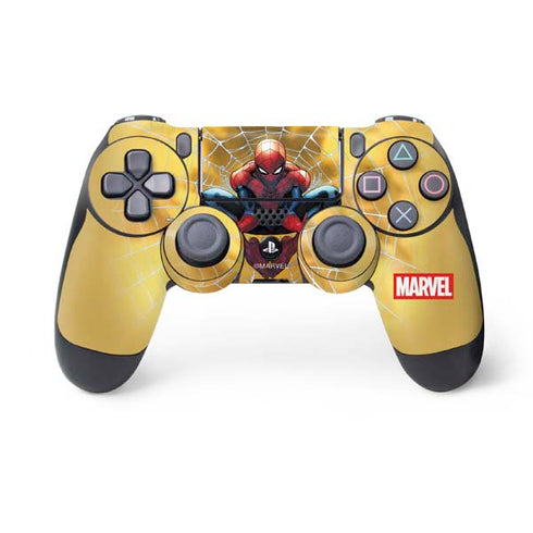Marvel Spiderman Web Shooting PS4 Controller Skin