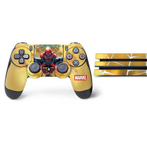 Marvel Spiderman Web Shooting PS4 Pro Bundle Skin