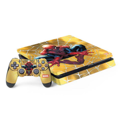 Marvel Spiderman Web Shooting PS4 Slim Bundle Skin
