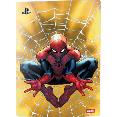 Marvel Spiderman Web Shooting PS5 Console Skin
