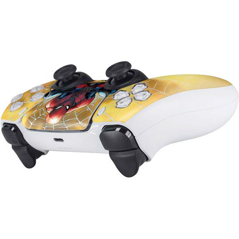 Marvel Spiderman Web Shooting PS5 Controller Skin