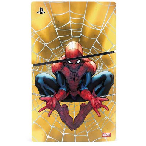 Marvel Spiderman Web Shooting PS5 Slim Disk Bundle Skin
