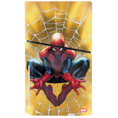 Marvel Spiderman Web Shooting PS5 Slim Disk Bundle Skin