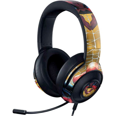 Marvel Spiderman Web Shooting Razer Kraken X Skin