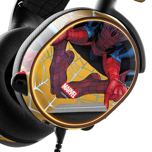 Marvel Spiderman Web Shooting SteelSeries Arctis 3 Skin