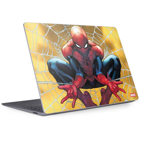 Marvel Spiderman Web Shooting Surface Laptop 3 13.5in Skin