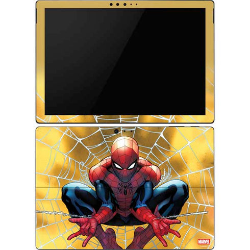 Marvel Spiderman Web Shooting Surface Pro 6 Skin