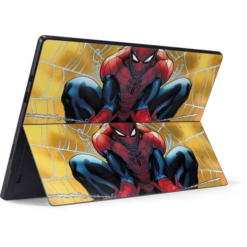 Marvel Spiderman Web Shooting Surface Pro 6 Skin