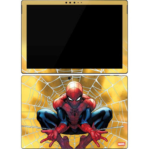 Marvel Spiderman Web Shooting Surface Pro 7 Skin