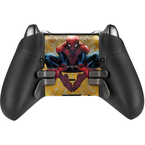 Marvel Spiderman Web Shooting Xbox Elite Wireless Controller Series 2 Skin
