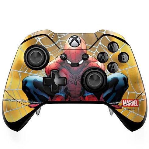 Marvel Spiderman Web Shooting Xbox One Elite Controller Skin