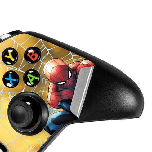 Marvel Spiderman Web Shooting Xbox One X Controller Skin