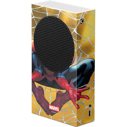 Marvel Spiderman Web Shooting Xbox Series S Console Skin