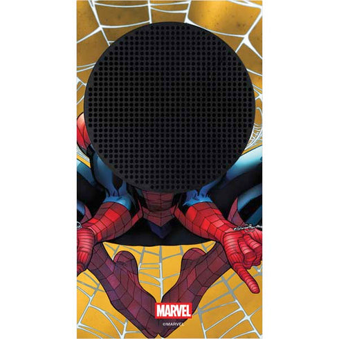 Marvel Spiderman Web Shooting Xbox Series S Console Skin