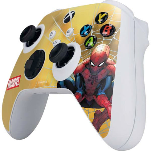 Marvel Spiderman Web Shooting Xbox Series S Controller Skin
