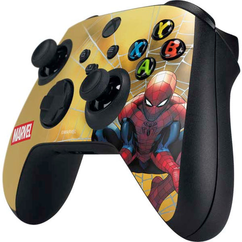 Marvel Spiderman Web Shooting Xbox Series X Controller Skin