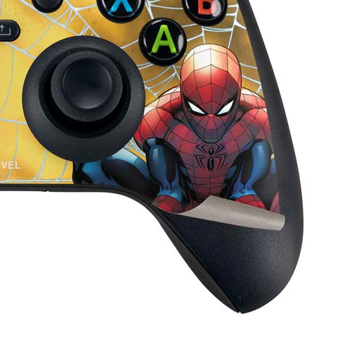 Marvel Spiderman Web Shooting Xbox Series X Controller Skin