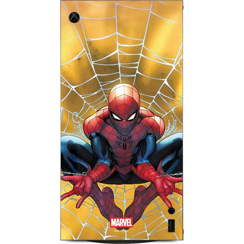 Marvel Spiderman Web Shooting XBox Series X Digital Edition Console Skin