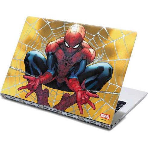 Marvel Spiderman Web Shooting Yoga 910 2-in-1 14in Touch-Screen Skin