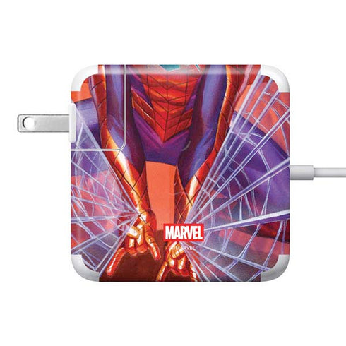 Marvel Spiderman Web Slinger 85W Power Adapter (15 and 17 inch MacBook Pro Charger) Skin