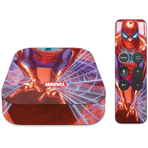 Marvel Spiderman Web Slinger Apple TV Skin