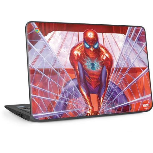 Marvel Spiderman Web Slinger HP Chromebook Skin