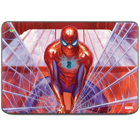 Marvel Spiderman Web Slinger HP Chromebook Skin