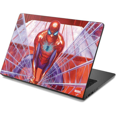 Marvel Spiderman Web Slinger Dell Chromebook Skin