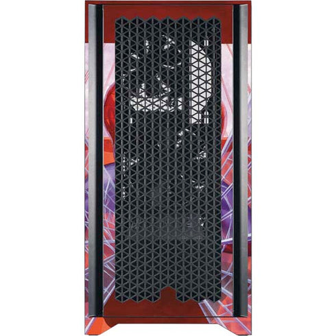 Marvel Spiderman Web Slinger Corsair 4000D Tempered Glass Mid-Tower ATX Case Skin