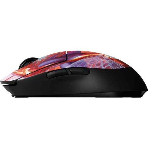 Marvel Spiderman Web Slinger G Pro Wireless Gaming Mouse Skin