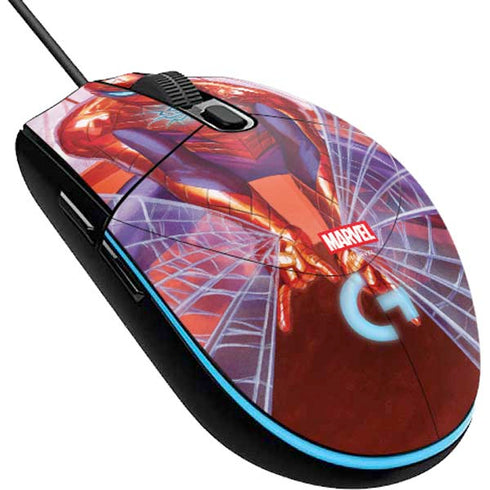 Marvel Spiderman Web Slinger G203 Prodigy RGB Wired Gaming Mouse Skin