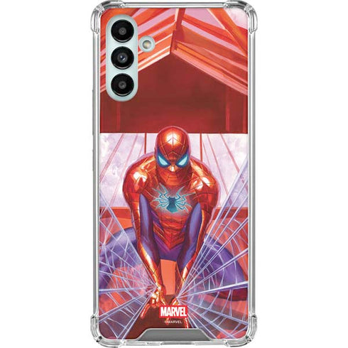 Marvel Spiderman Web Slinger Galaxy A13 5G Clear Case