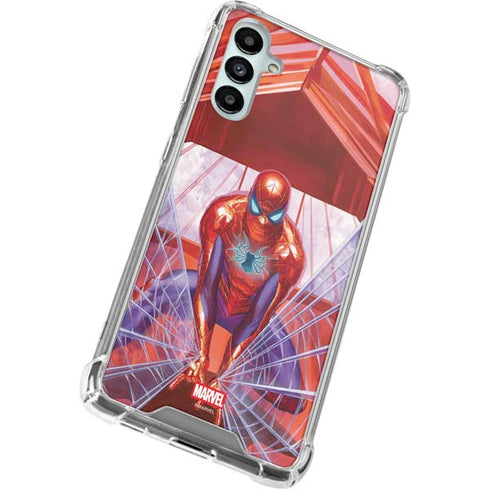 Marvel Spiderman Web Slinger Galaxy A14 5G Clear Case