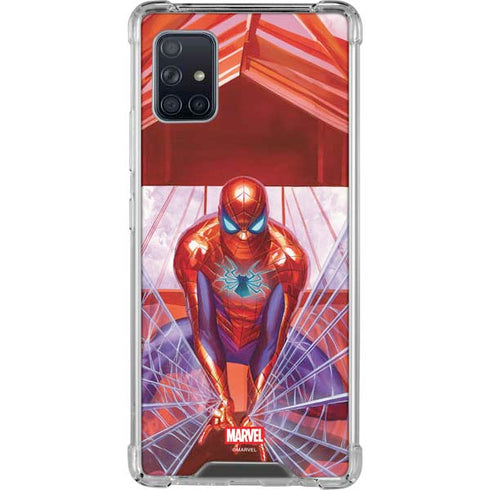 Marvel Spiderman Web Slinger Galaxy A51 5G Clear Case