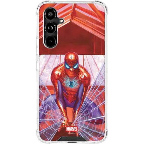 Marvel Spiderman Web Slinger Galaxy A54 5G Clear Case