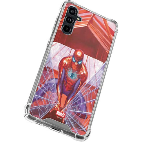 Marvel Spiderman Web Slinger Galaxy A54 5G Clear Case