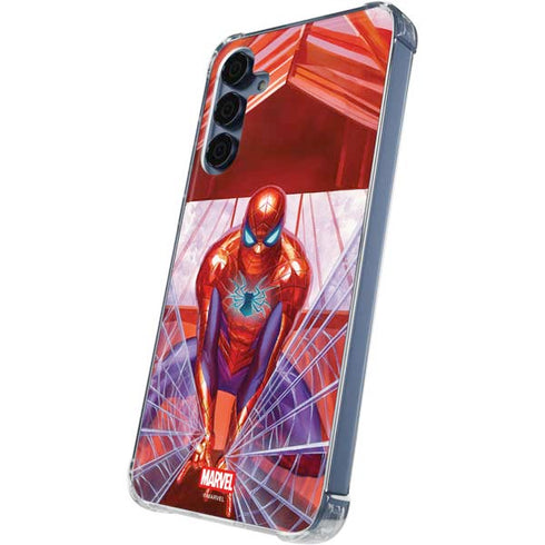 Marvel Spiderman Web Slinger Galaxy A55 5G Clear Case