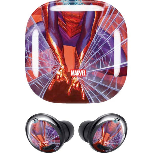 Marvel Spiderman Web Slinger Galaxy Buds Pro Skin