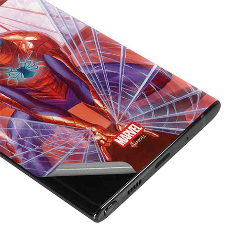 Marvel Spiderman Web Slinger Galaxy Note 10 Plus Skin