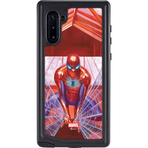 Marvel Spiderman Web Slinger Galaxy Note 10 Waterproof Case