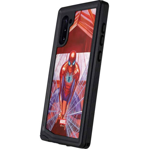 Marvel Spiderman Web Slinger Galaxy Note 10 Waterproof Case
